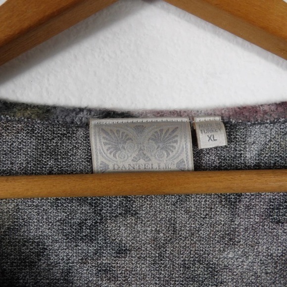 DANTELLE Blouse‎ Quarter Sleeve Floral Top - Picture 4 of 5